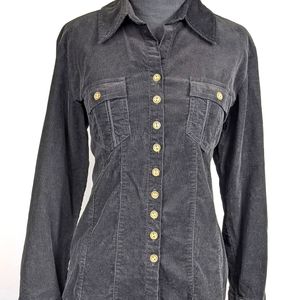 Dressbarn Corduroy Woman Shirt